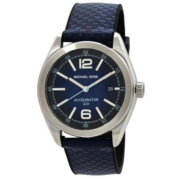 NWT Authentic Michael Kors Fashion Men's Quartz Steel Authentic Watch - Picture 1 of 3